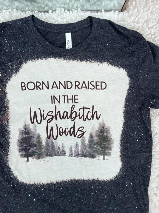 Born And Raised In The Woods Graphic Tee