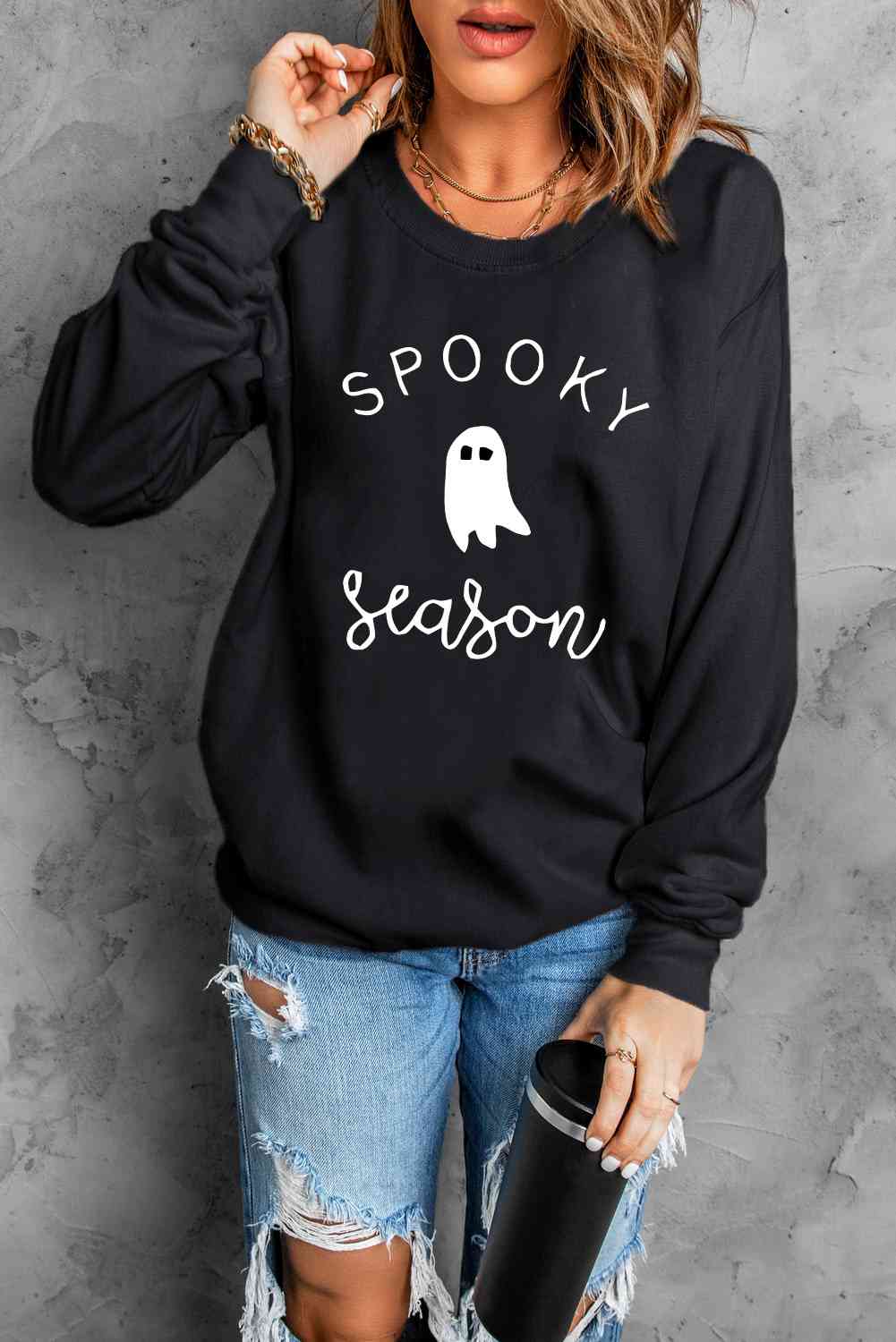 SPOOKY SEASON Graphic Sweatshirt