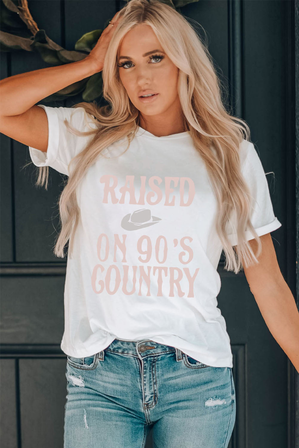 RAISED ON 90's COUNTRY Graphic Tee