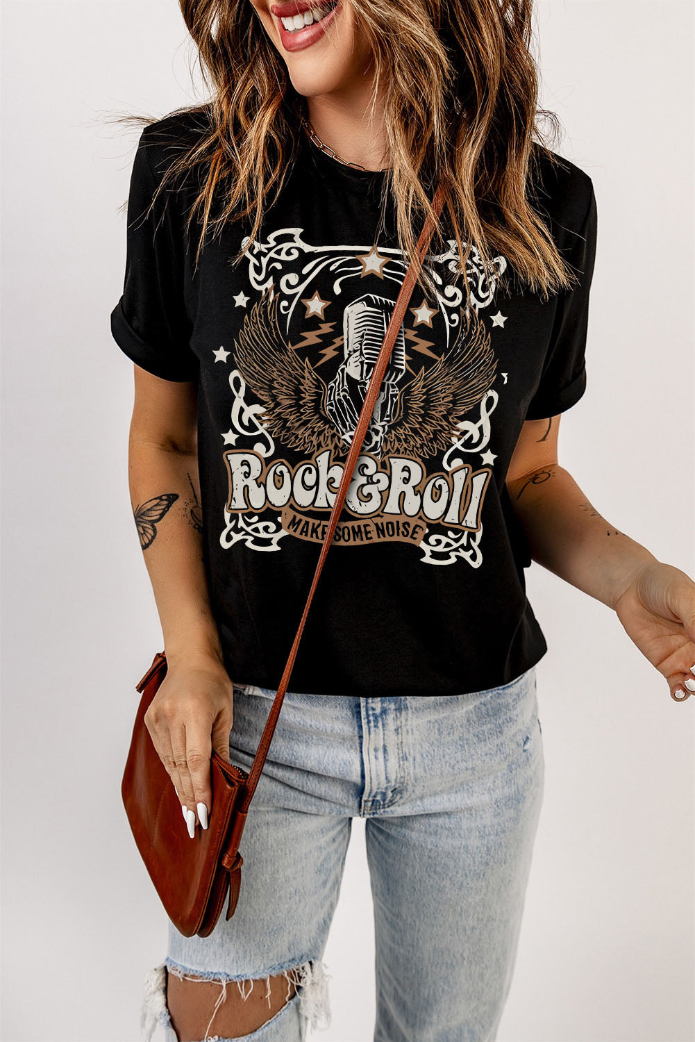 ROCK & ROLL LET'S MAKE SOME NOISE Graphic Tee